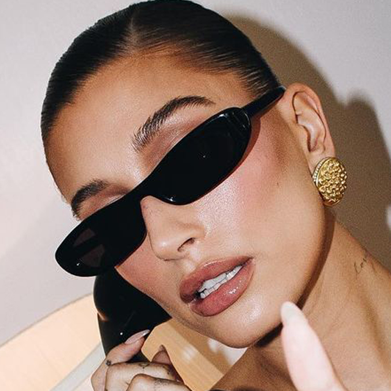 Vintage Fashion Girl - Small Frame Oval Sunglasses Women Brand