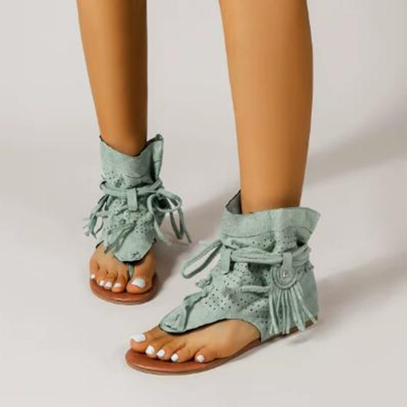 Vintage Fashion Ladies - Luxury Sandals 2026 Retro Gladiator Ladies