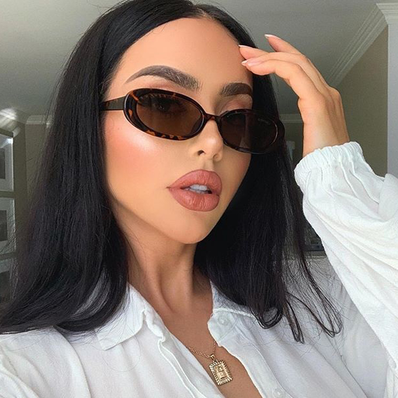 Vintage Fashion Girl - New Oval Vintage Sunglasses Women Fashion