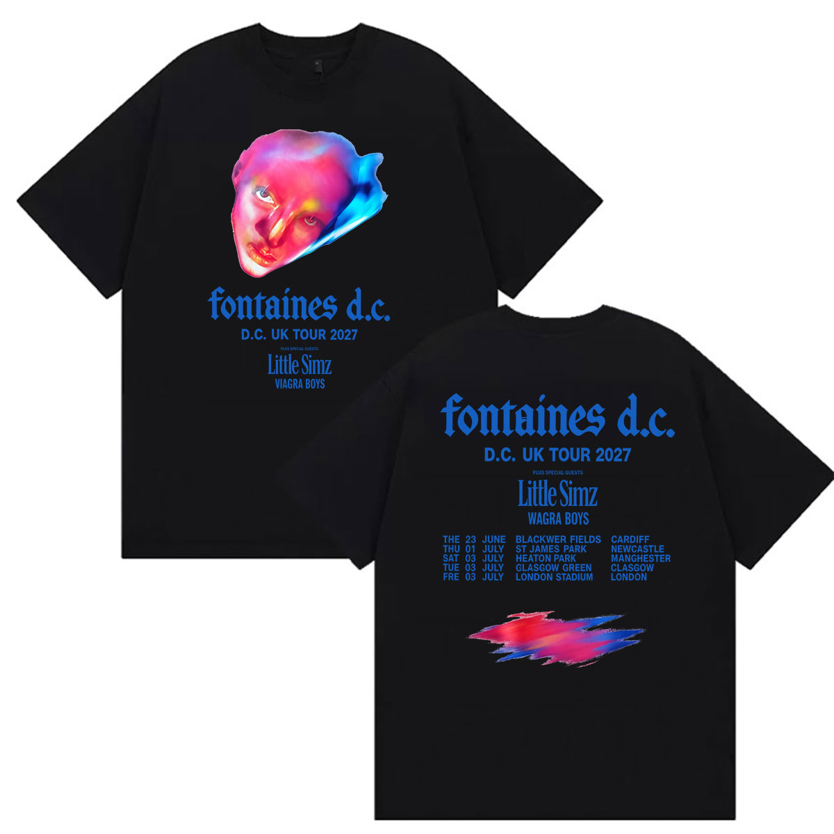 Vintage Fashion Uk - Fontaines D.C Rock Band UK Tour