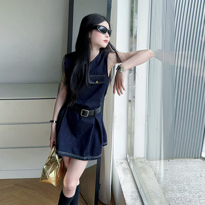 Stylish Kids Fashion Denim Bod - Vintage Fashion Girl 评论和价格