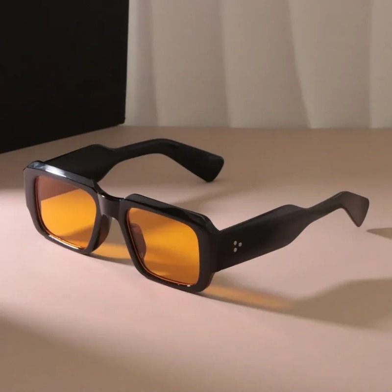 Retro Square Sunglasses Women  - Vintage Fashion Girl 评论和价格