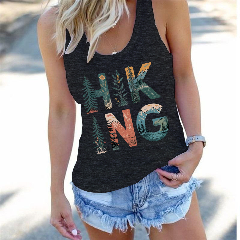 Vintage Hiking Racerback Tank  - Vintage Fashion Gen Z 评论和价格
