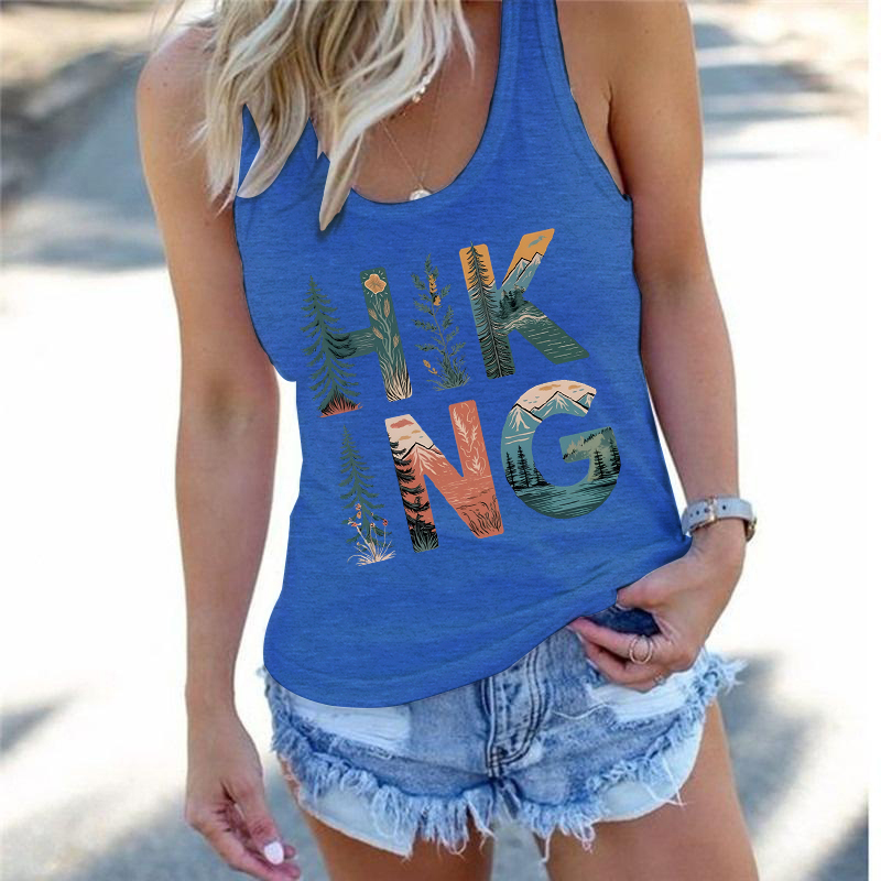 Vintage Hiking Racerback Tank  - Vintage Fashion Gen Z 评论和价格