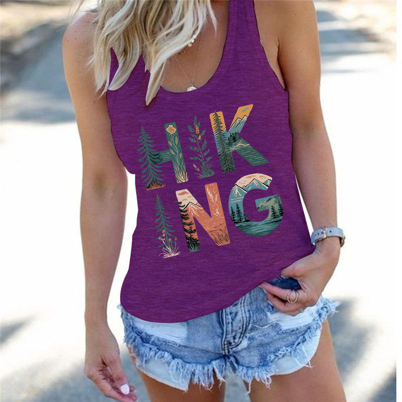 Vintage Hiking Racerback Tank  - Vintage Fashion Gen Z 评论和价格