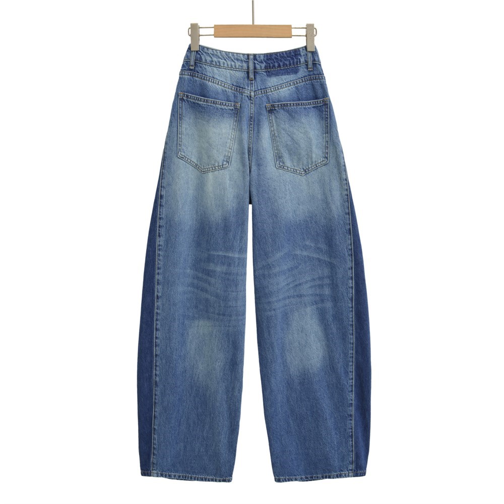MsChuh Street Style Jeans Loos - Wide Leg Trouser 70S 评论和价格