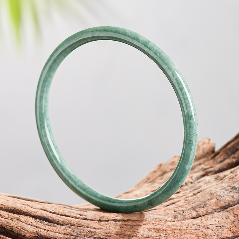 Natural Burmese Jadeite Bracel - Vintage Fashion Designer 评论和价格