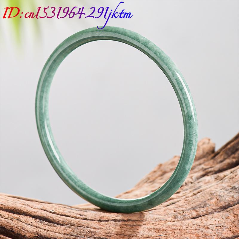 Natural Burmese Jadeite Bracel - Vintage Fashion Designer 评论和价格
