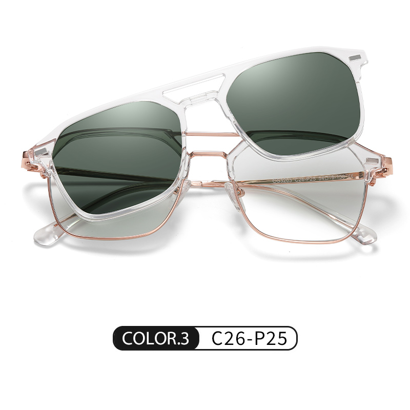 Clip On Polarized Sun Glasses  - Vintage Fashion Girl 评论和价格