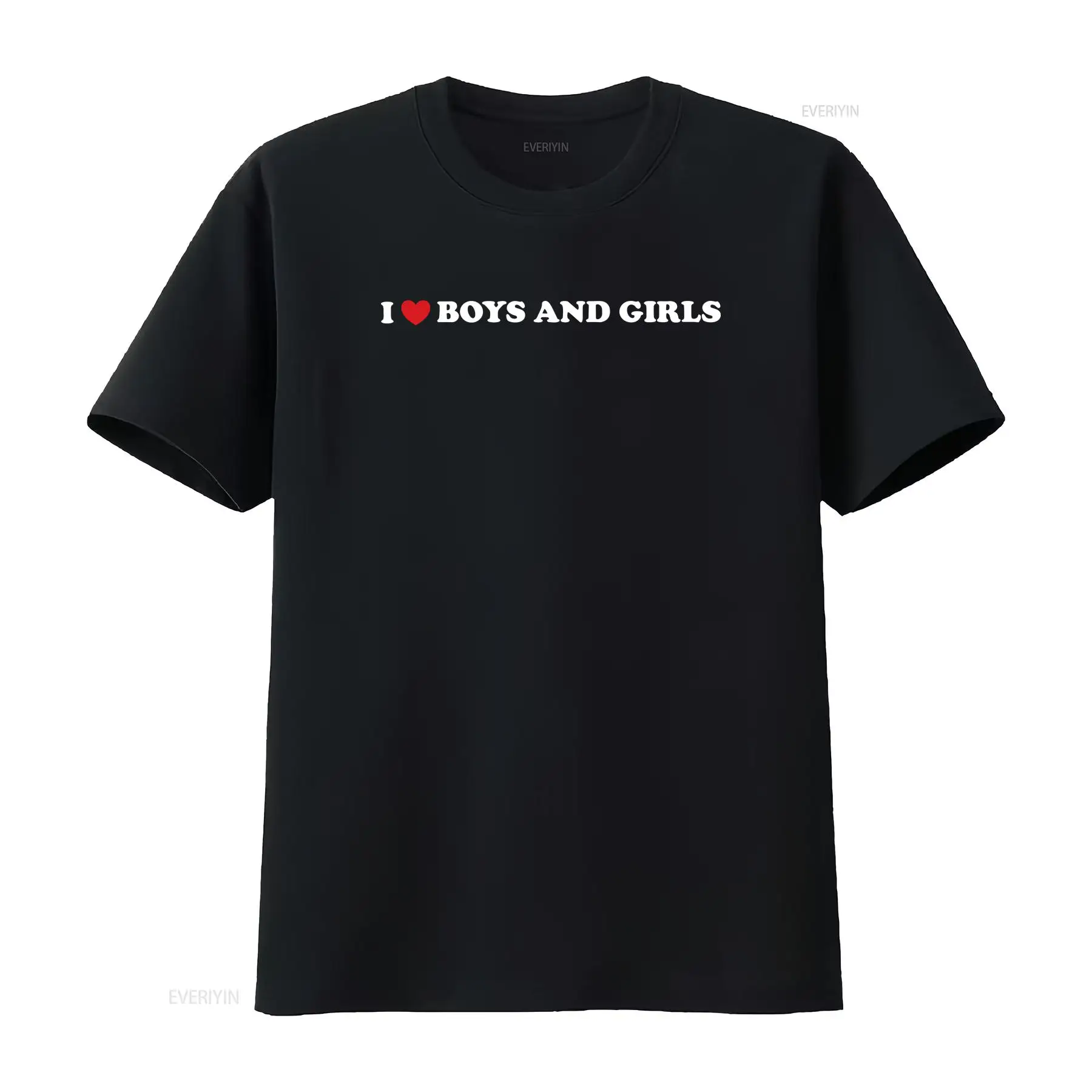 I Love Boys and Girls Crop Top - Vintage Queer Fashion 评论和价格