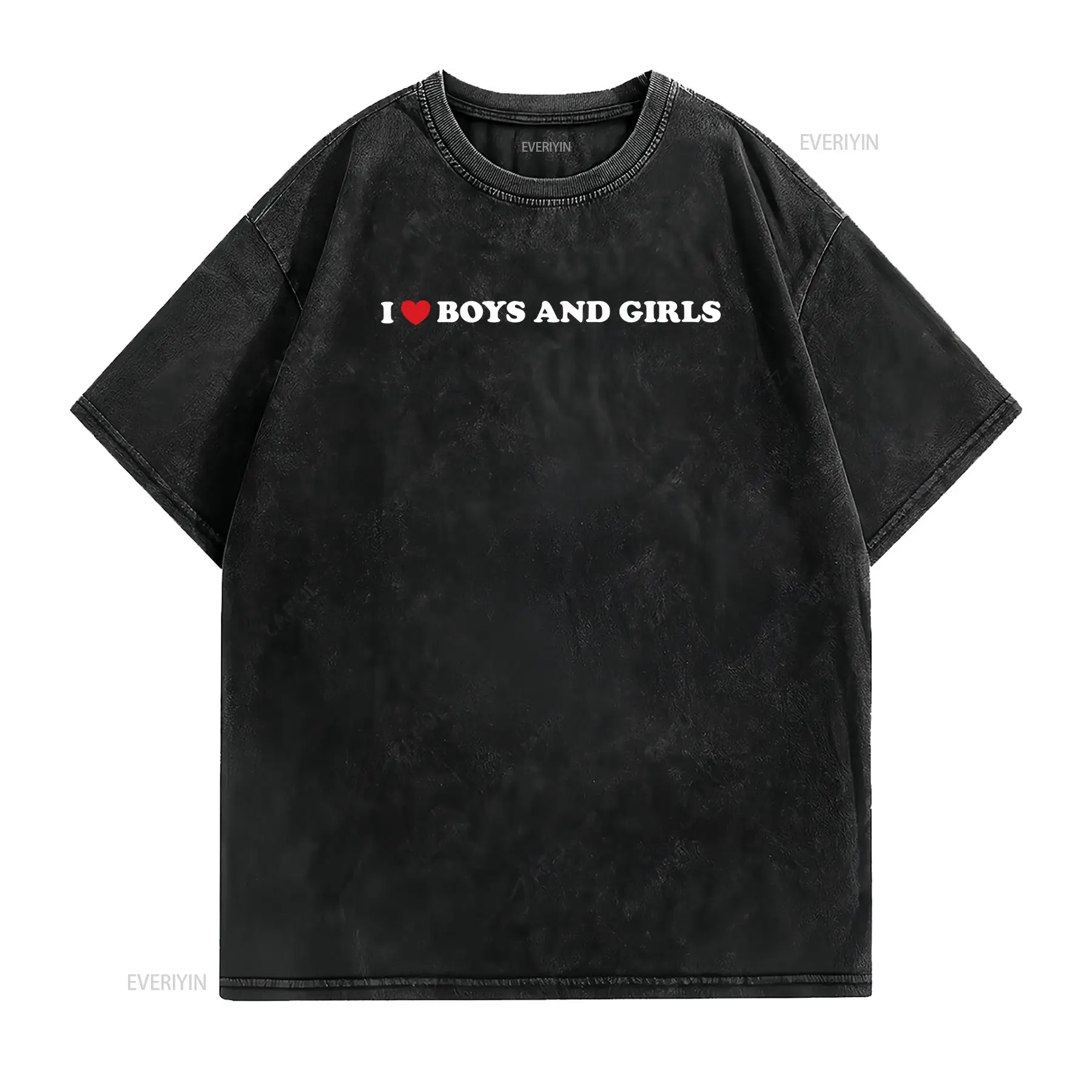 I Love Boys and Girls Crop Top - Vintage Queer Fashion 评论和价格