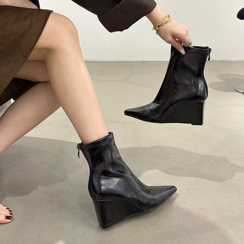 Autumn Winter Vintage Weges He - Vintage Fashion Ladies 评论和价格