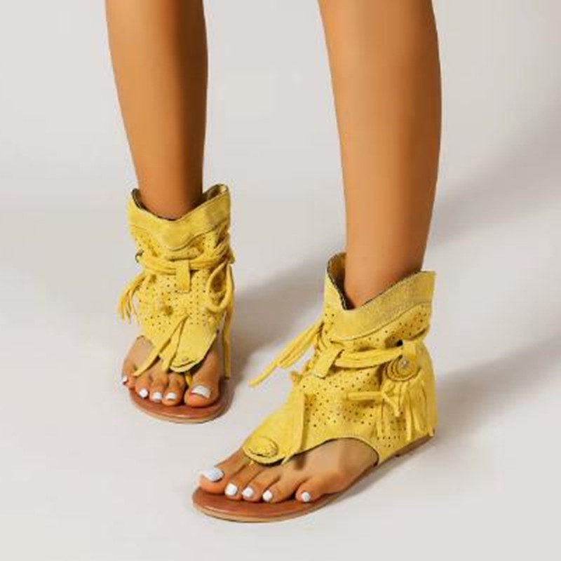 Luxury Sandals 2026 Retro Glad - Vintage Fashion Ladies 评论和价格