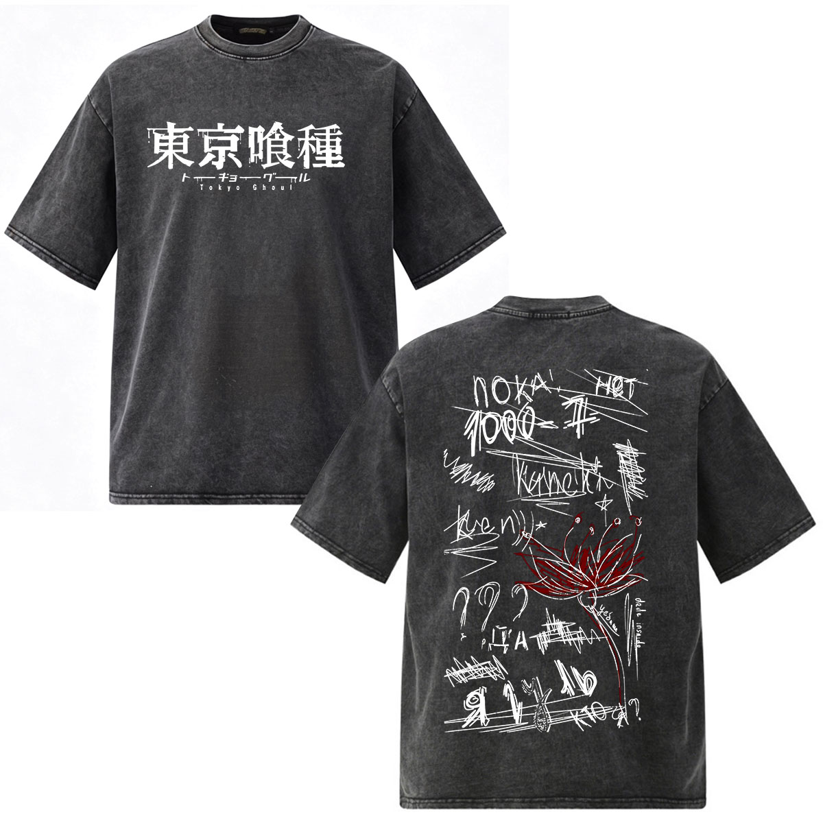 Vintage Washed Anime Tokyo Gho - Vintage Ken Fashion 评论和价格