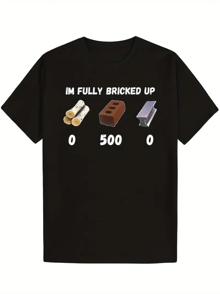 Men's T-shirt Vintage I'm Full - Vintage Fashion Gen Z 评论和价格