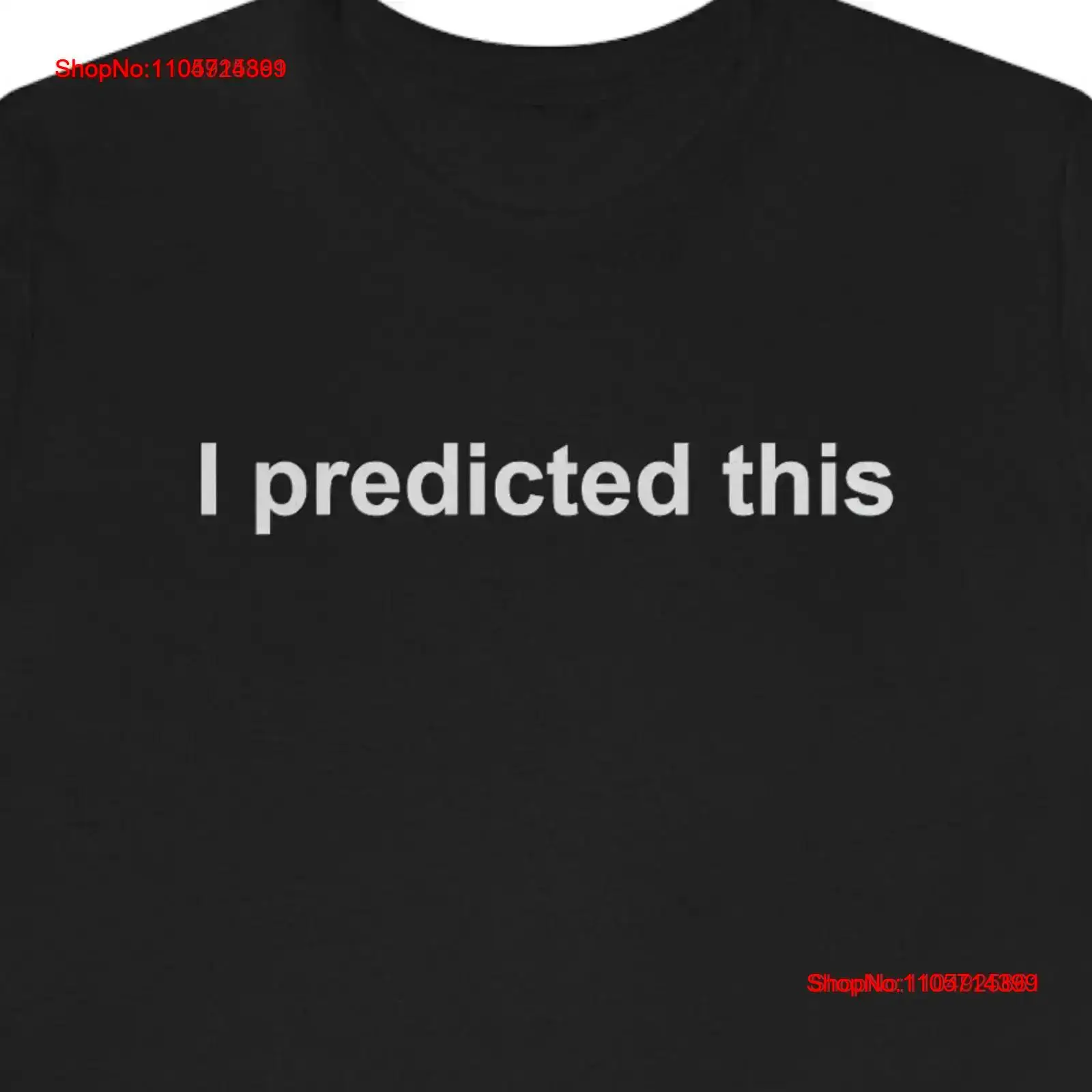 Meme T Shirt I predicted this  - Vintage Fashion Gen Z 评论和价格