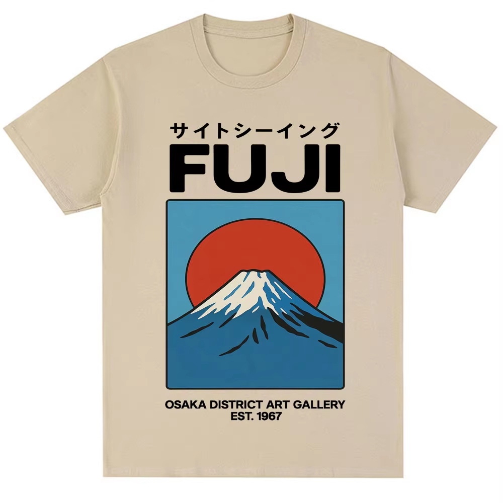 Japanese Style Fuji Osaka T Sh - Vintage Fashion Osaka 评论和价格