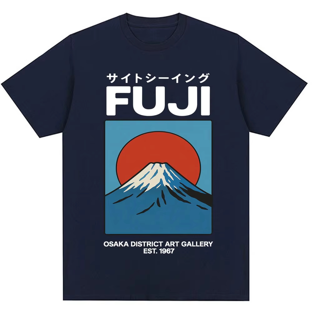 Japanese Style Fuji Osaka T Sh - Vintage Fashion Osaka 评论和价格