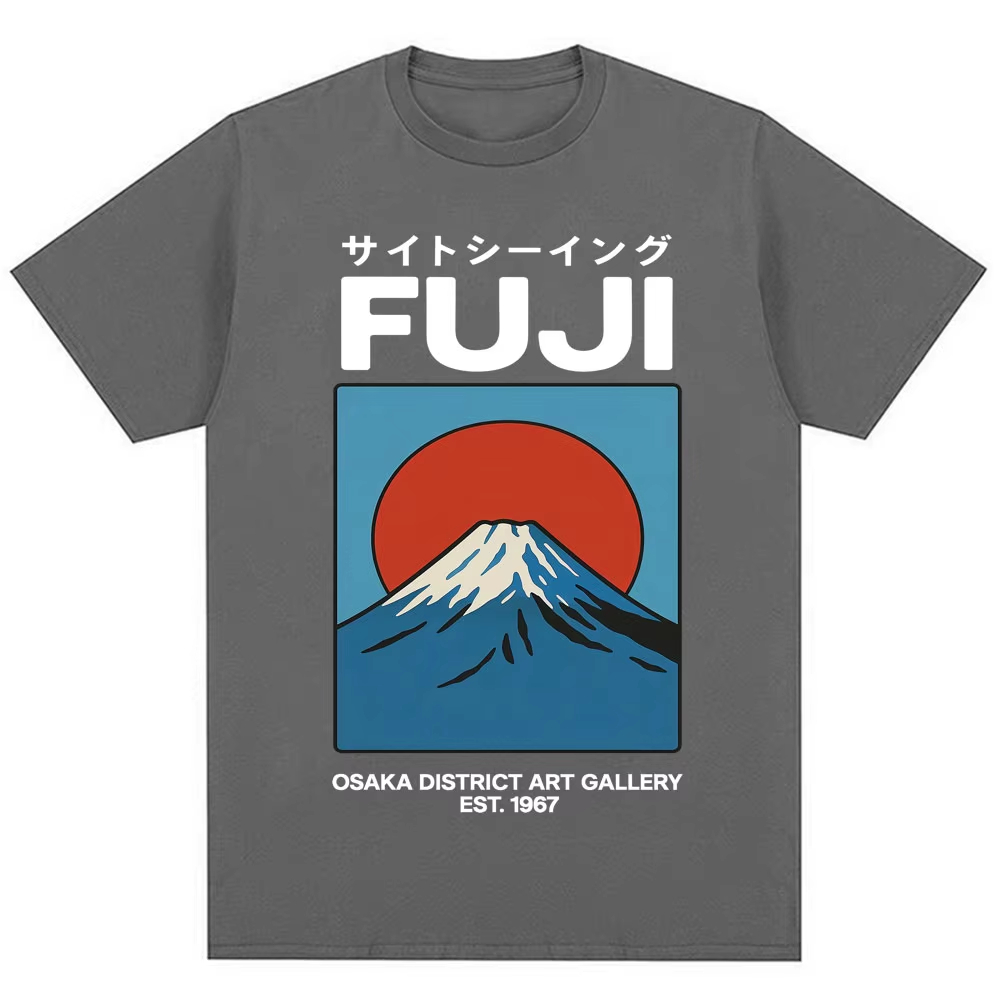 Japanese Style Fuji Osaka T Sh - Vintage Fashion Osaka 评论和价格