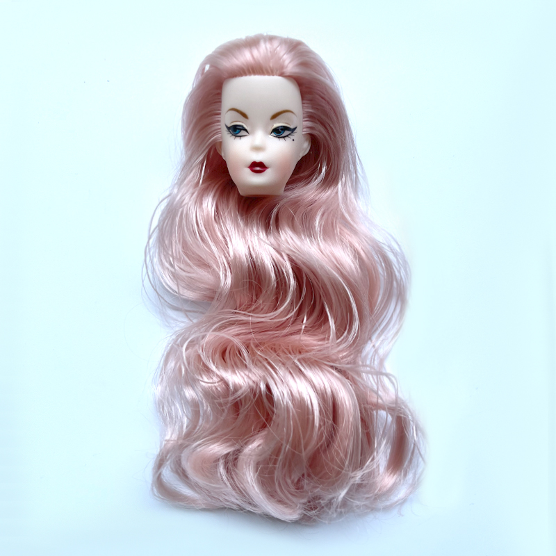 Blue Eye Wavy Curls Hair Doll  - Vintage Fashion Girl 评论和价格