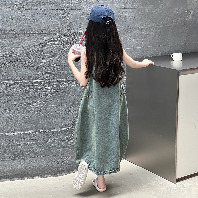 Vintage Blue Children Girls Hi - Vintage Fashion Girl 评论和价格