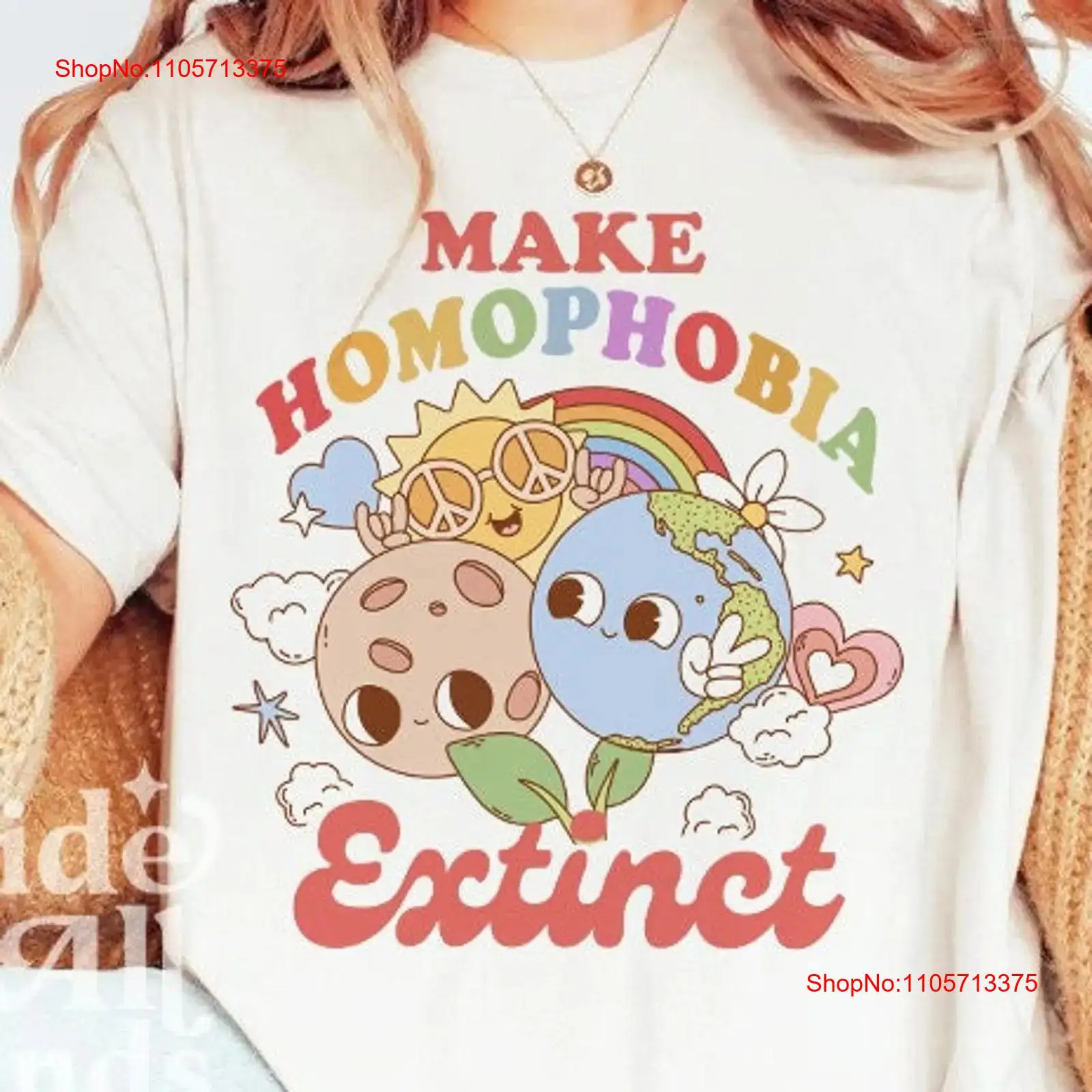 Make homophobia extincT T Shir - Vintage Queer Fashion 评论和价格