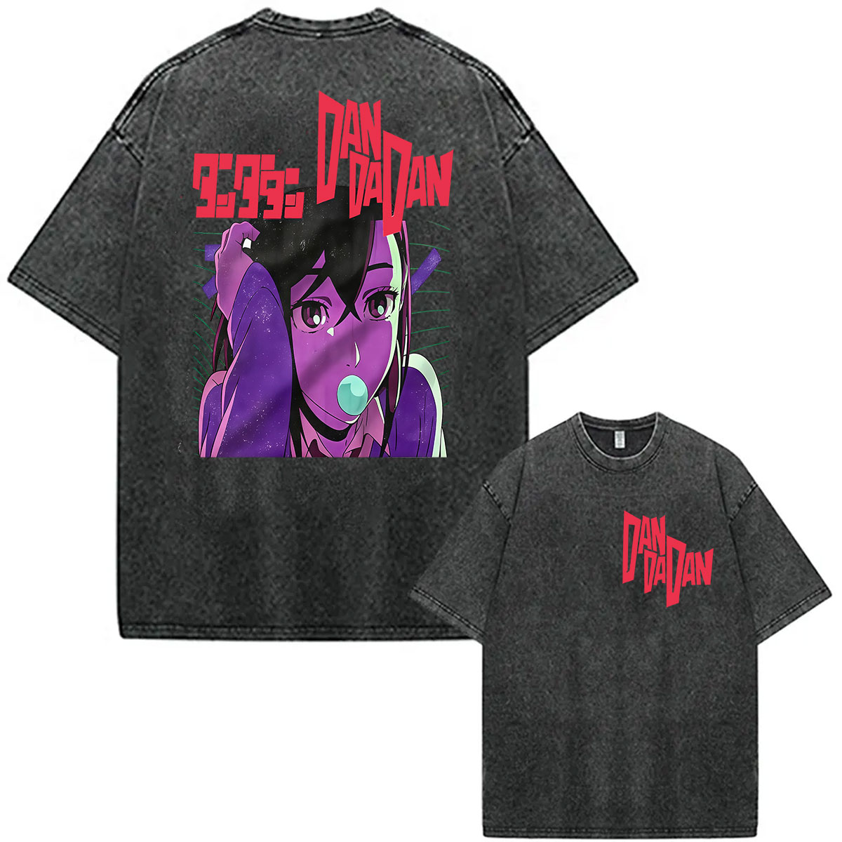 Vintage Washed Anime Dandadan  - Vintage Ken Fashion 评论和价格