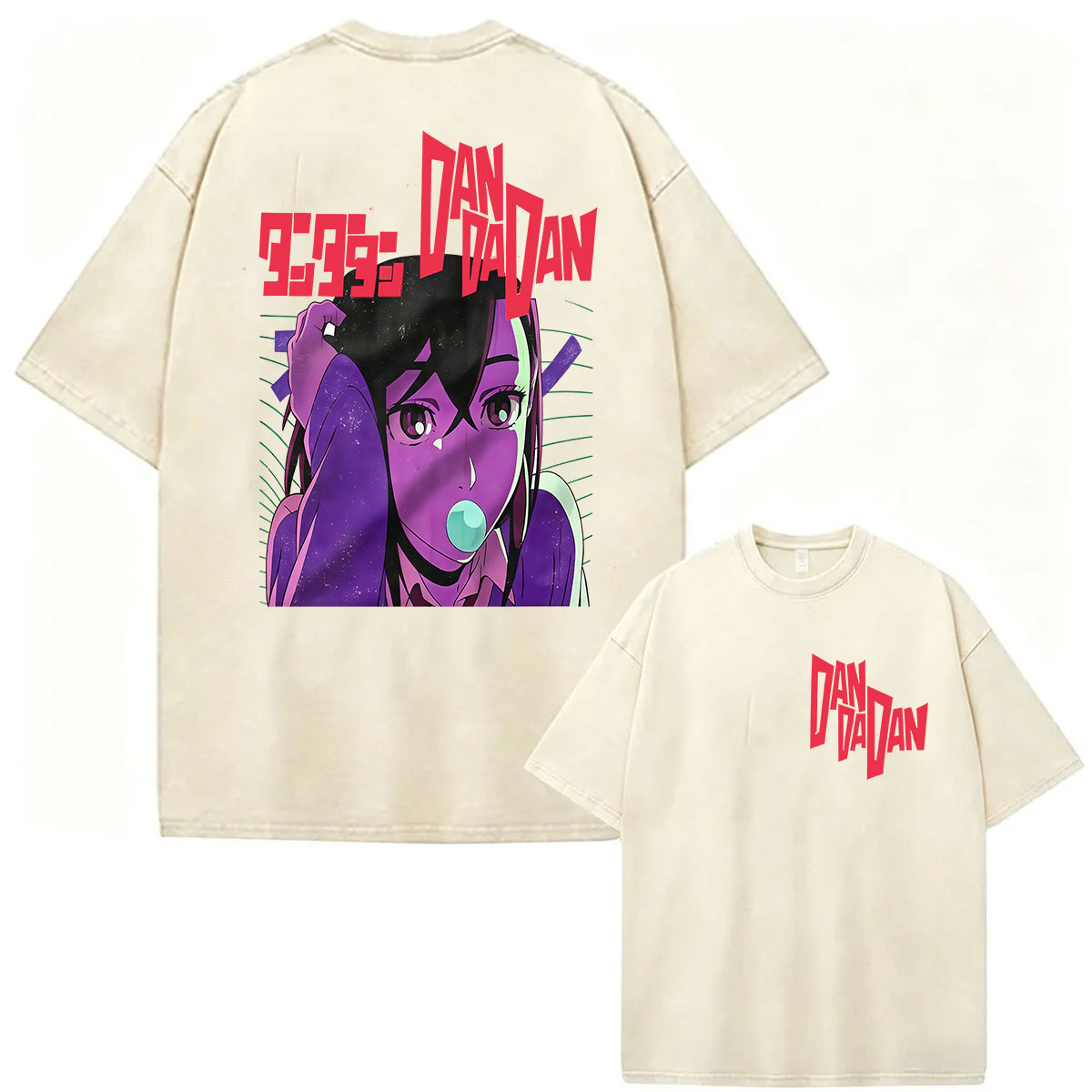 Vintage Washed Anime Dandadan  - Vintage Ken Fashion 评论和价格