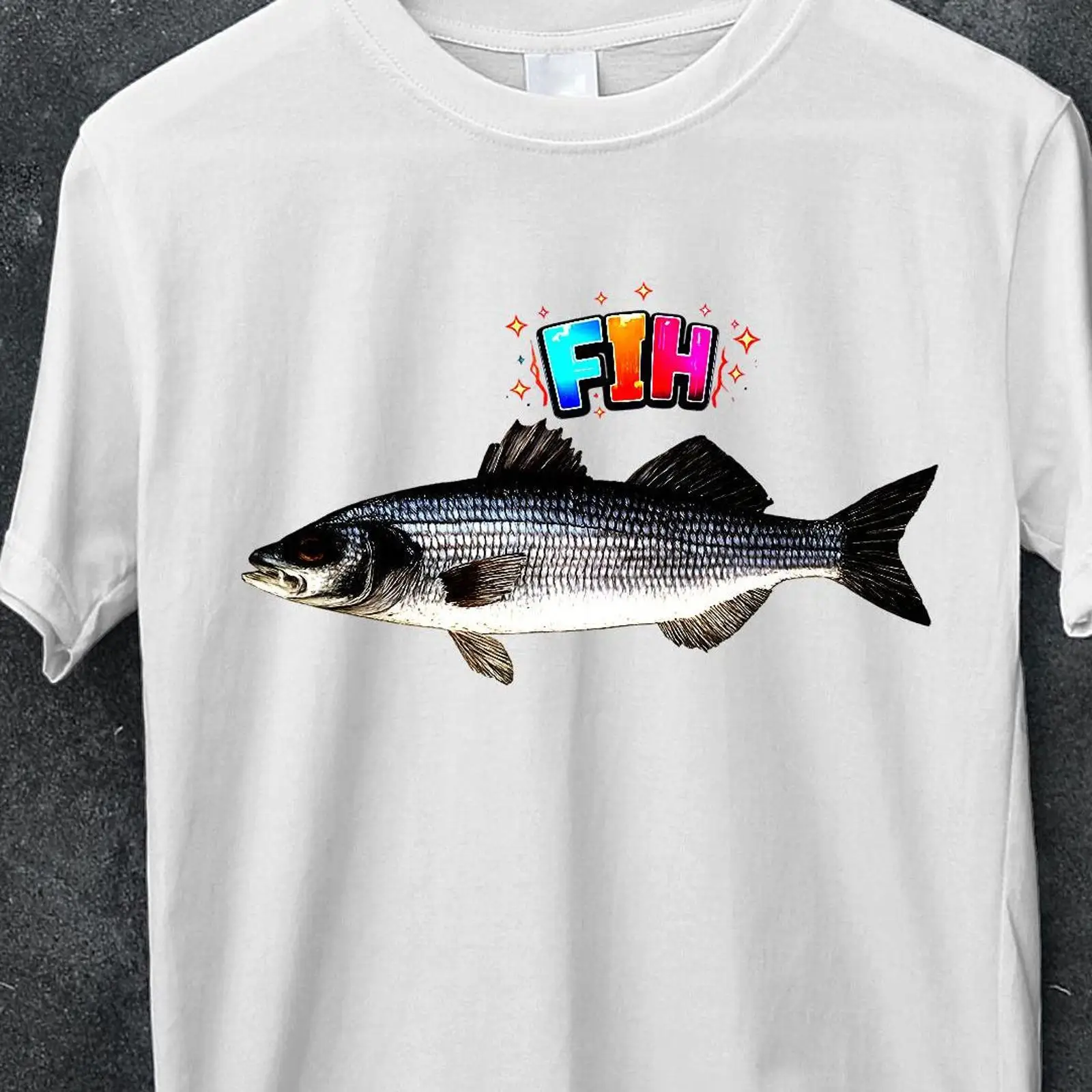 Fih Fish Meme T Shirt Funny Ge - Vintage Fashion Gen Z 评论和价格