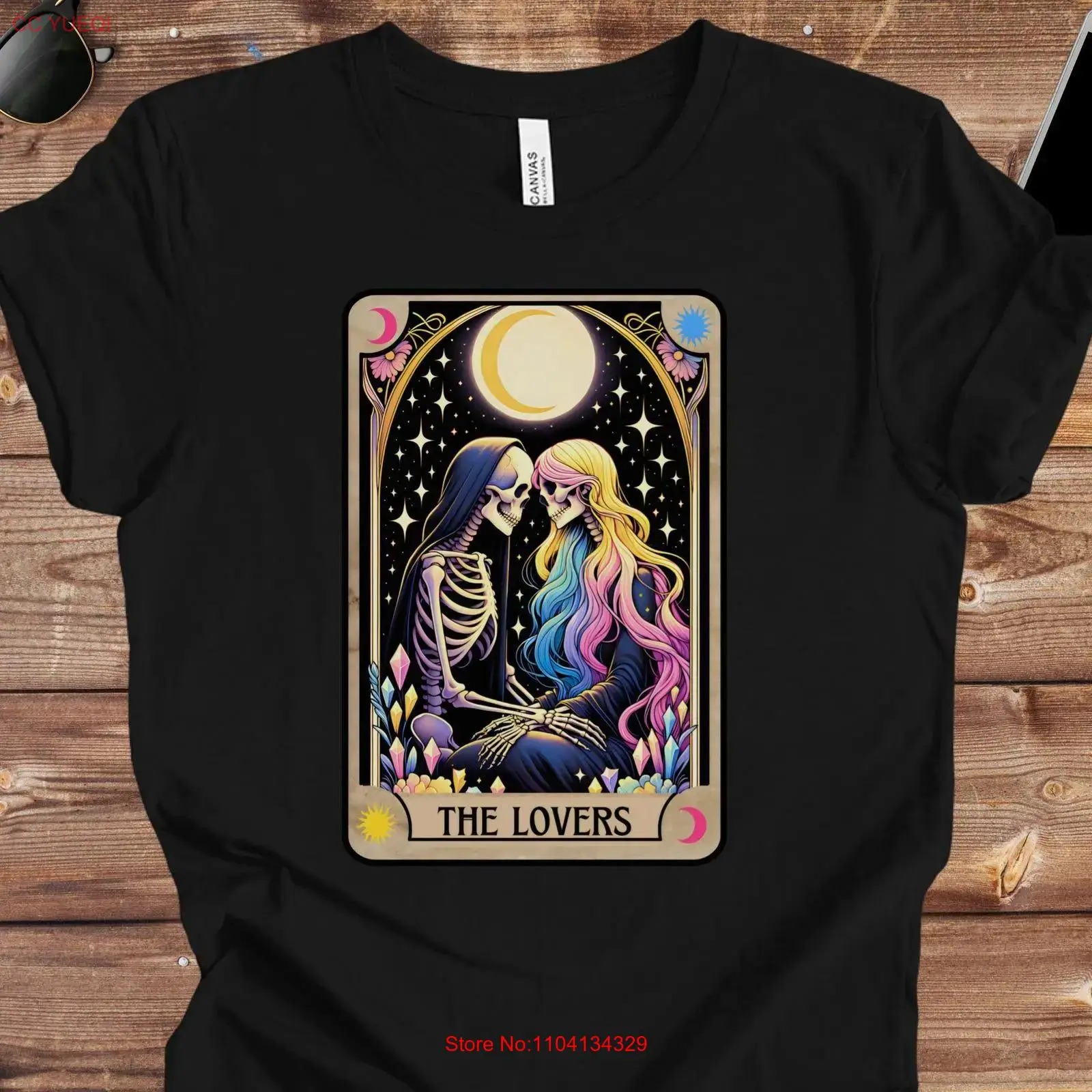 Pansexual Tarot Card T Shirt F - Vintage Queer Fashion 评论和价格