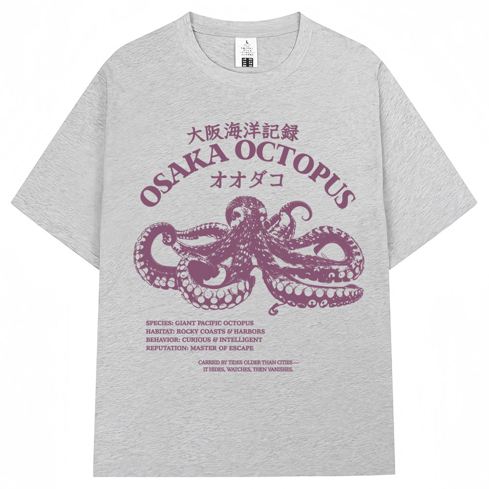 Japanese Style Osaka Octopus T - Vintage Fashion Osaka 评论和价格