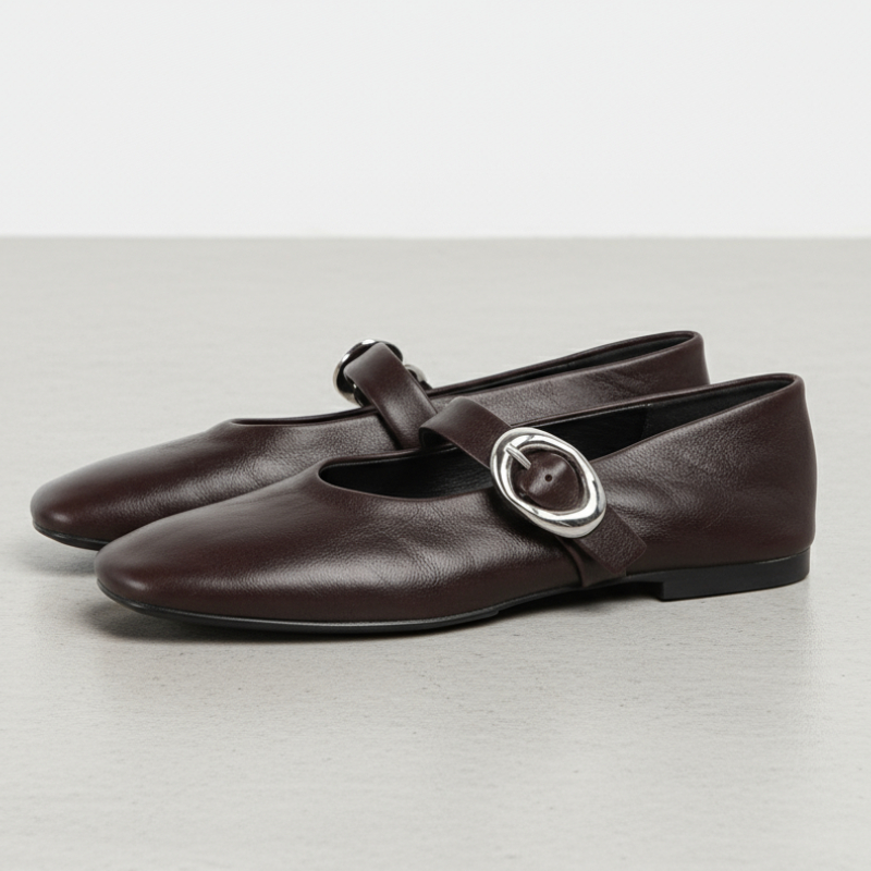 Women Mary Jane Shoes pu Leath - Vintage Fashion Ladies 评论和价格