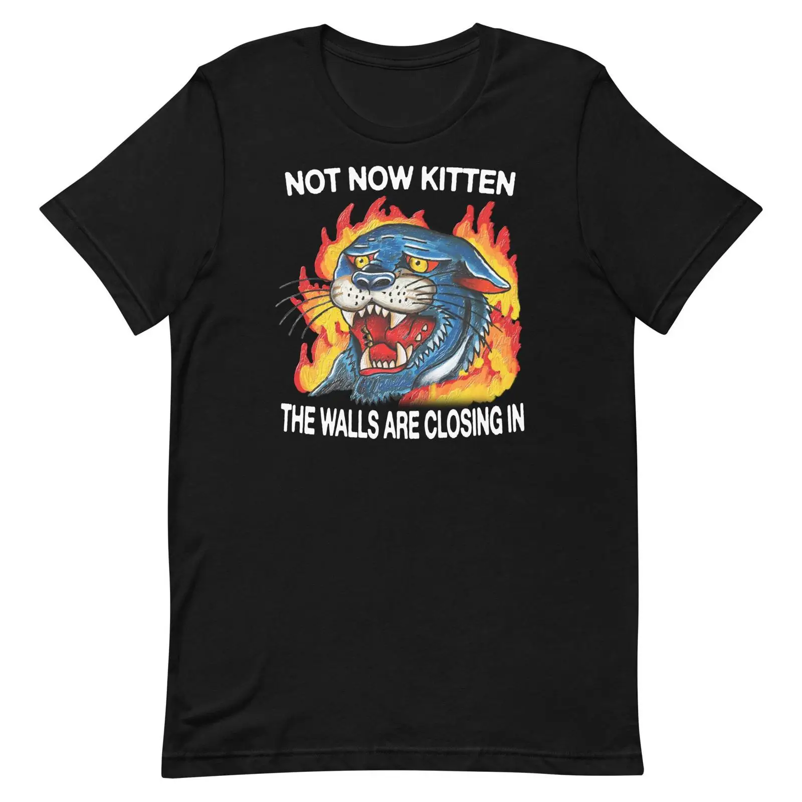 Not Now Kitten t shirt vintage - Vintage Fashion Now 评论和价格
