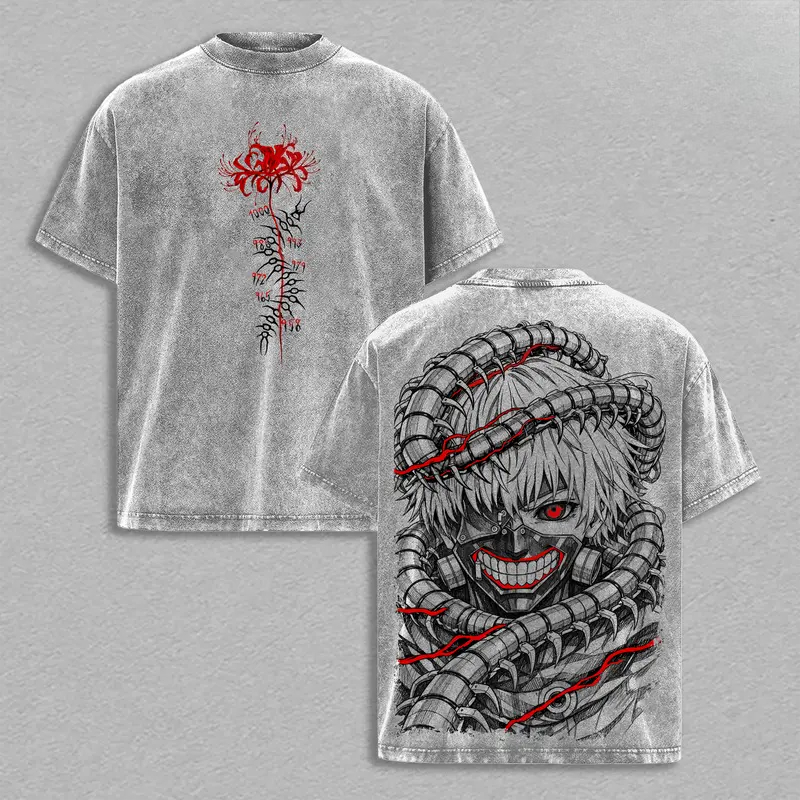 Manga Kaneki Ken Retro T Shirt - Vintage Ken Fashion 评论和价格