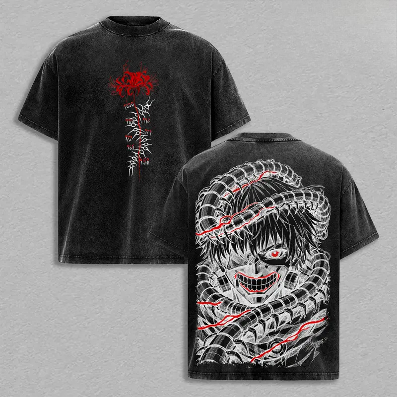 Manga Kaneki Ken Retro T Shirt - Vintage Ken Fashion 评论和价格